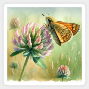 Pop Small Skipper - Watercolor Butterfly Sticker